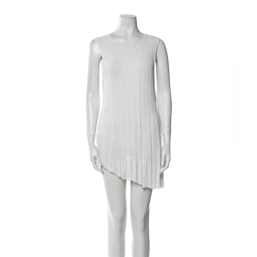Dior Asymmetrical White Dress
